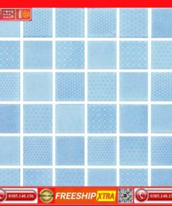 Gach Mosaic Prime-047047-50100 xanh nhạt