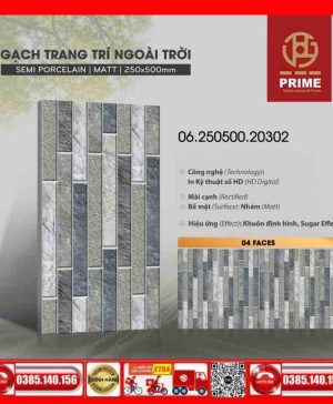Gạch 25x50 Prime 06.250.500.20302