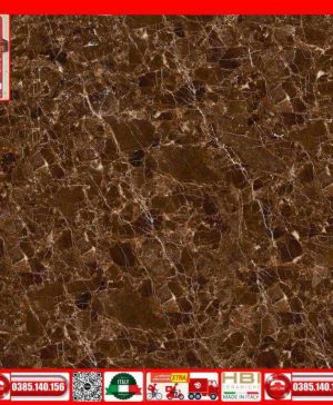 Gach 60x60 Prime 03.600600.29E50 vân đá nâu đậm